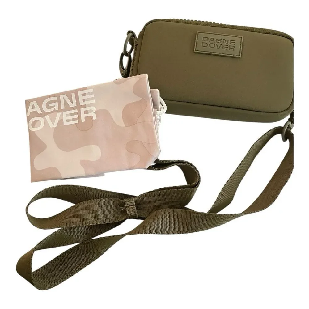 Dagne Dover Dark Moss Phone Sling‎